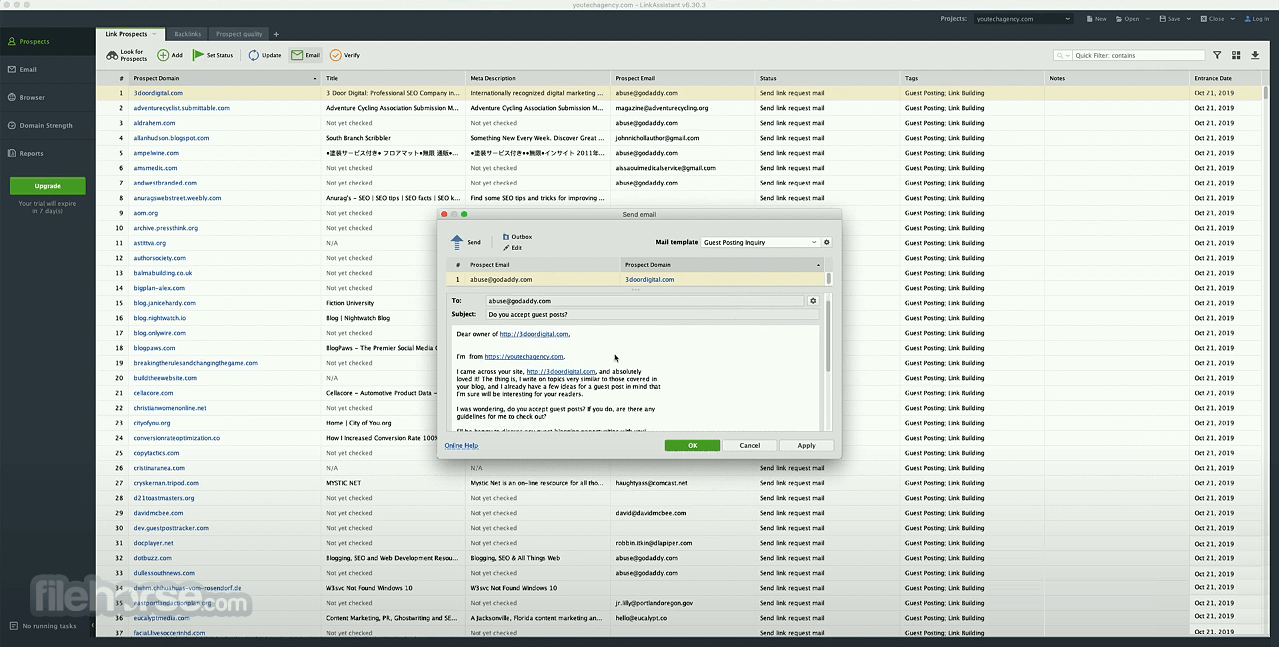 LinkAssistant for Mac 6.47.8 Screenshot 3