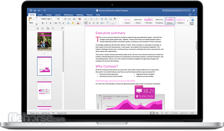 Microsoft Office 2016 16.82 Captura de Pantalla 1