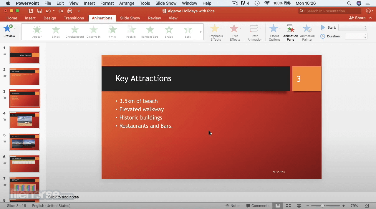 Microsoft PowerPoint for Mac Screenshot 1