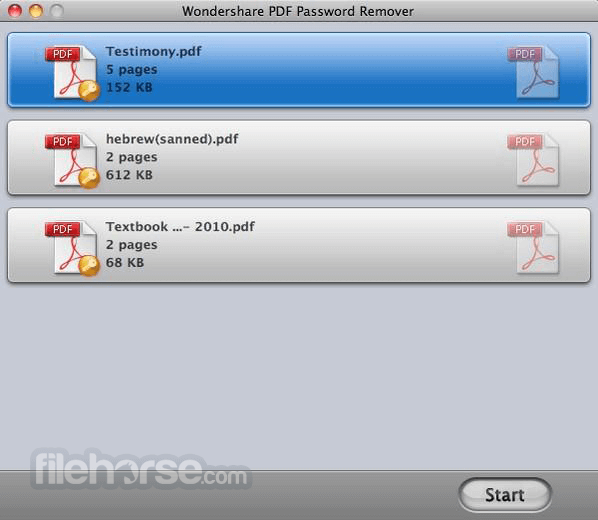 wondershare pdf password remover for mac