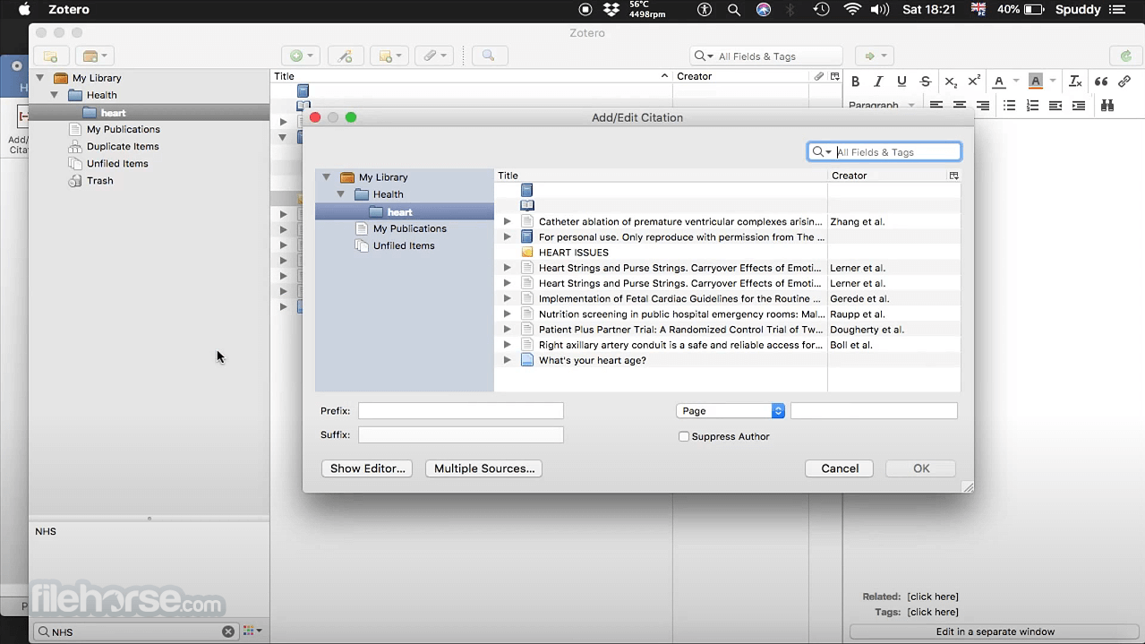 Zotero 6.0.12 Screenshot 4