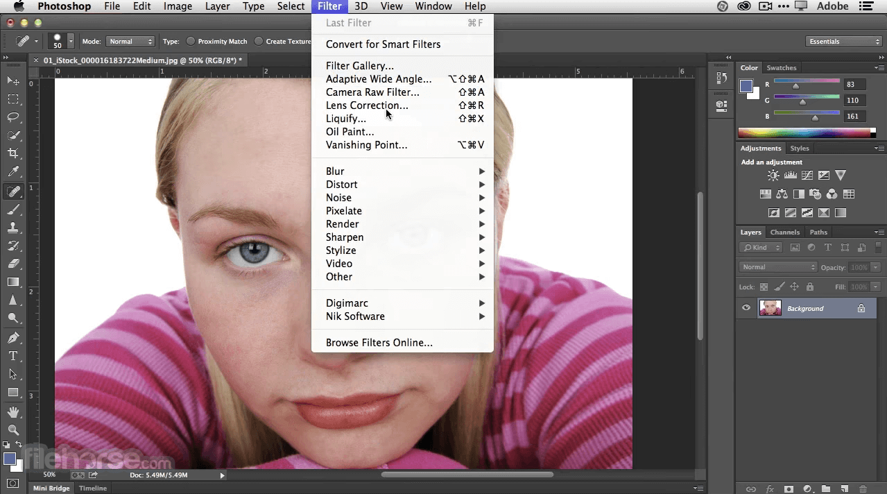Adobe Photoshop CC 2024 25.5 Screenshot 2