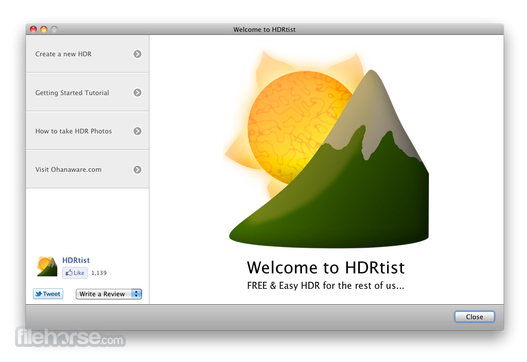 HDRtist 2.2 Screenshot 1