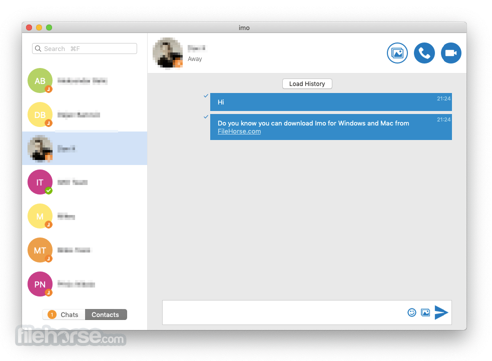 Imo Messenger 2.11 Screenshot 2