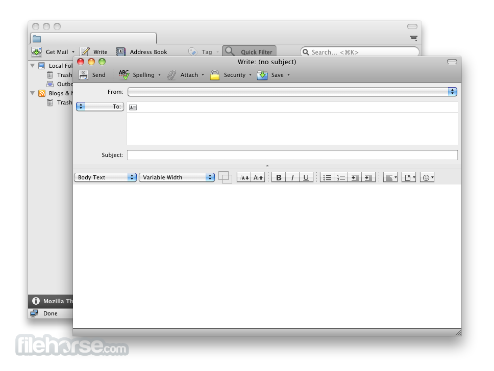 Thunderbird 115.8.0 Screenshot 5