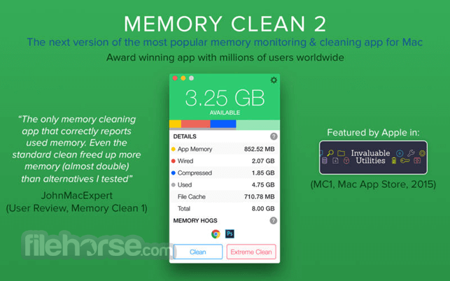 Memory Clean 3 1.0.20 Screenshot 1