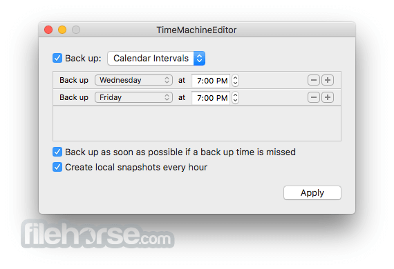 TimeMachineEditor 5.2.2 Screenshot 4