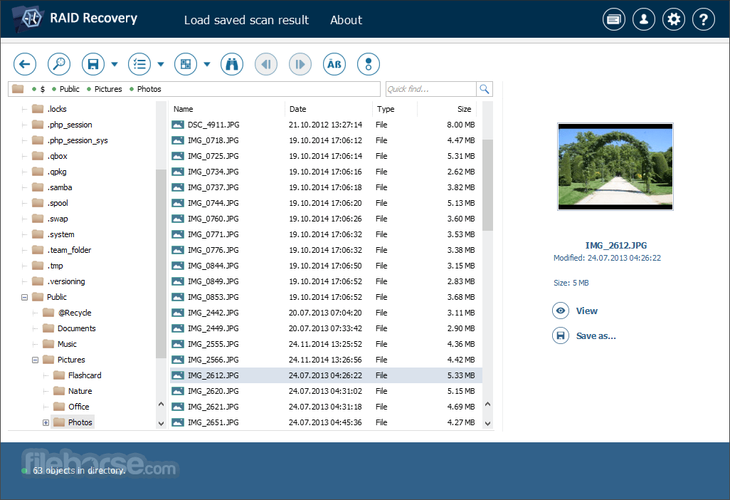 UFS Explorer RAID Recovery 10.4 Screenshot 4