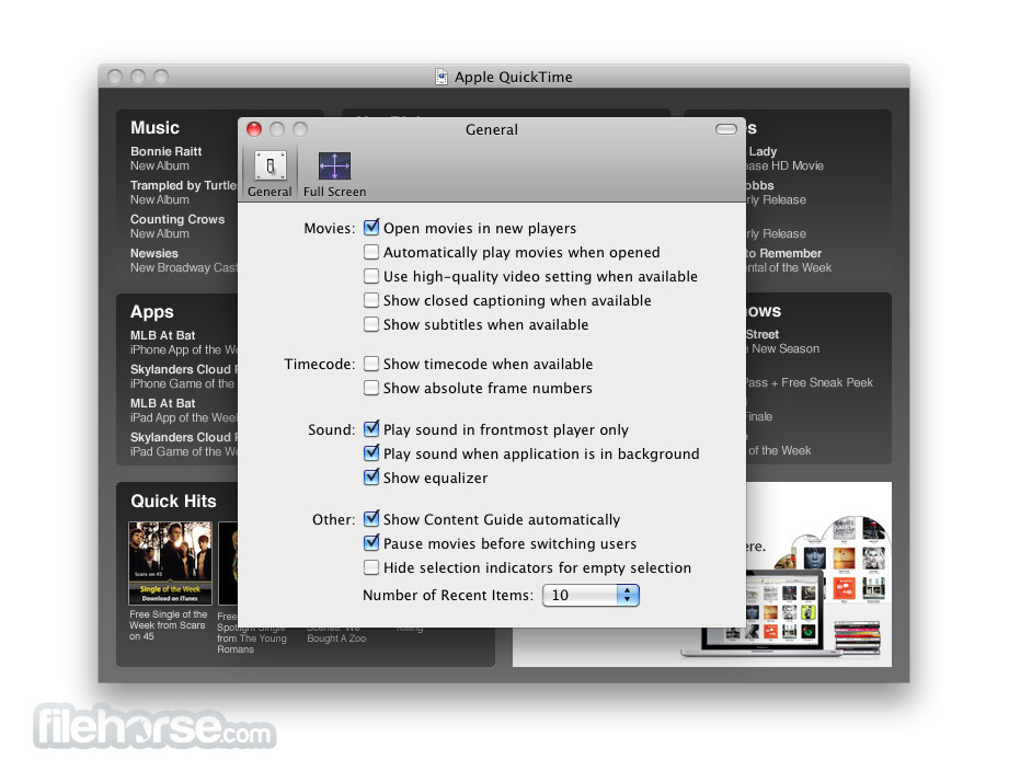 quicktime player for mac os 10.12.6