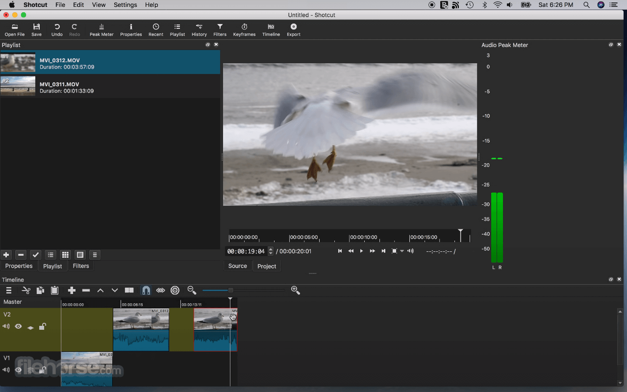 shotcut video editor 32 bit