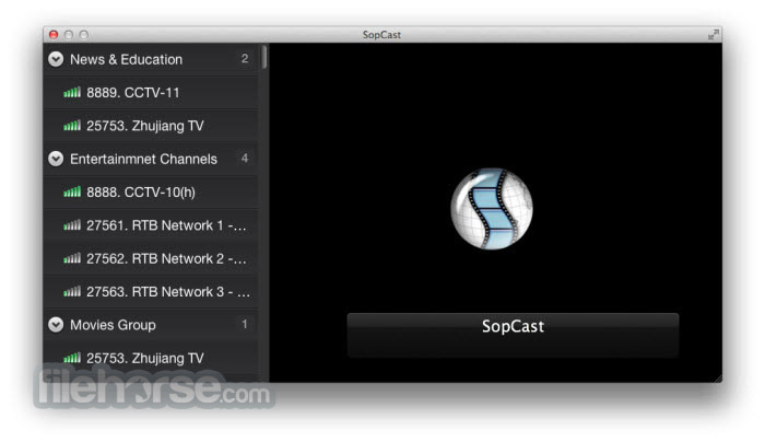 Sopcast for mac downloads broadcast