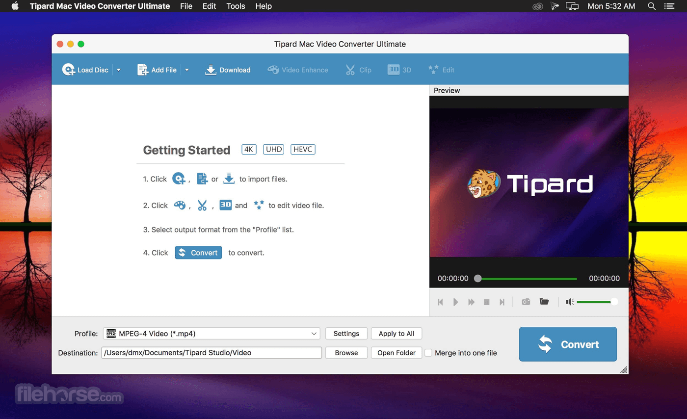 Tipard Video Converter Ultimate 9.2.26 Screenshot 1