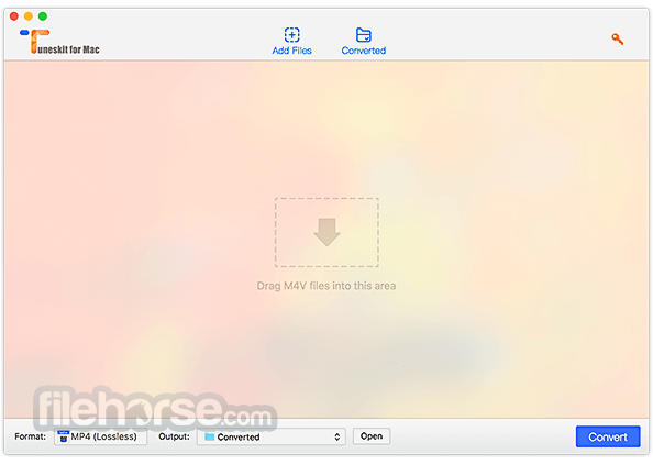 TunesKit M4V Converter for Mac 5.1.0 Screenshot 1