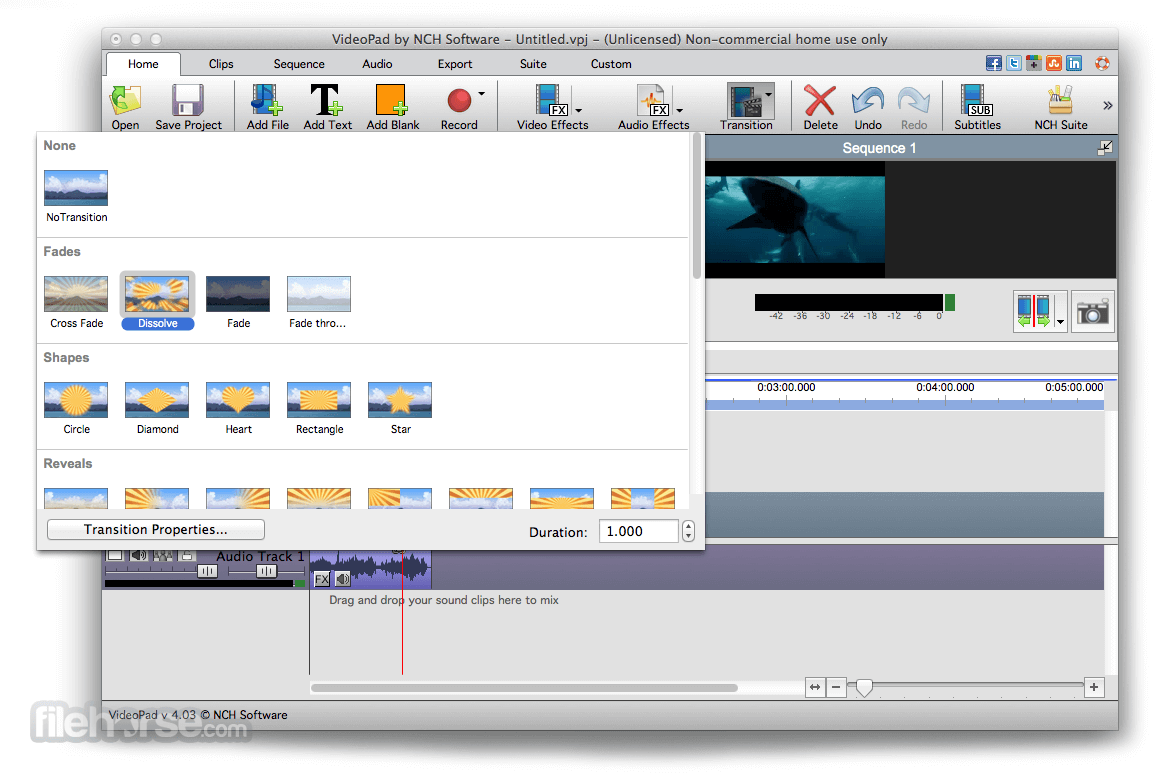 free for apple instal NCH VideoPad Video Editor Pro 13.59