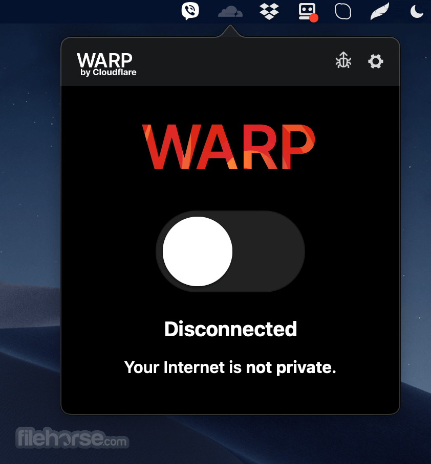 Cloudflare WARP 2024.2.68 Screenshot 1