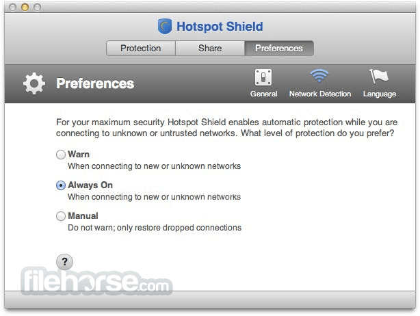 Hotspot Shield 6.5.0 Captura de Pantalla 3