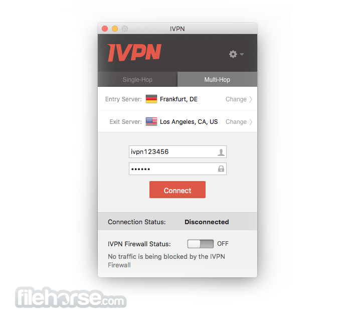 IVPN Client 3.13.4 Screenshot 1