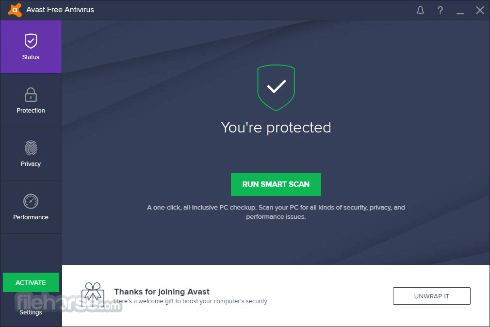 does avast free protect crypto