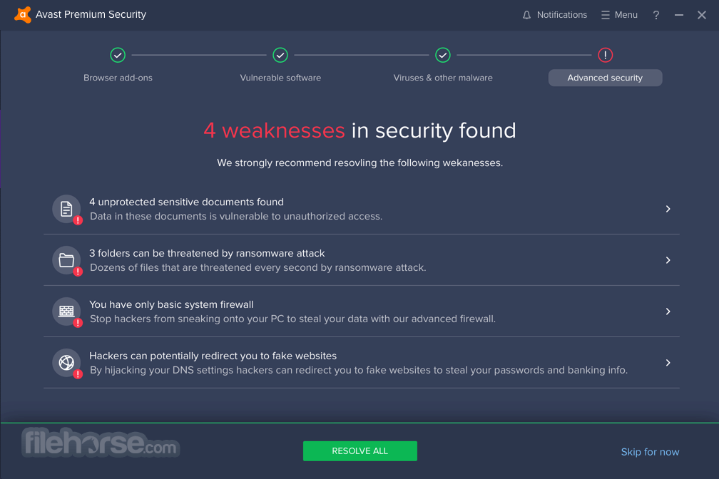 Avast Premium Security 24.1.8821.0 Captura de Pantalla 3