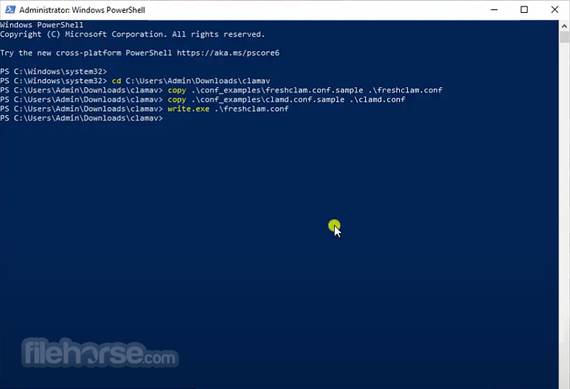 how to update clamav virus database on cloudlinux