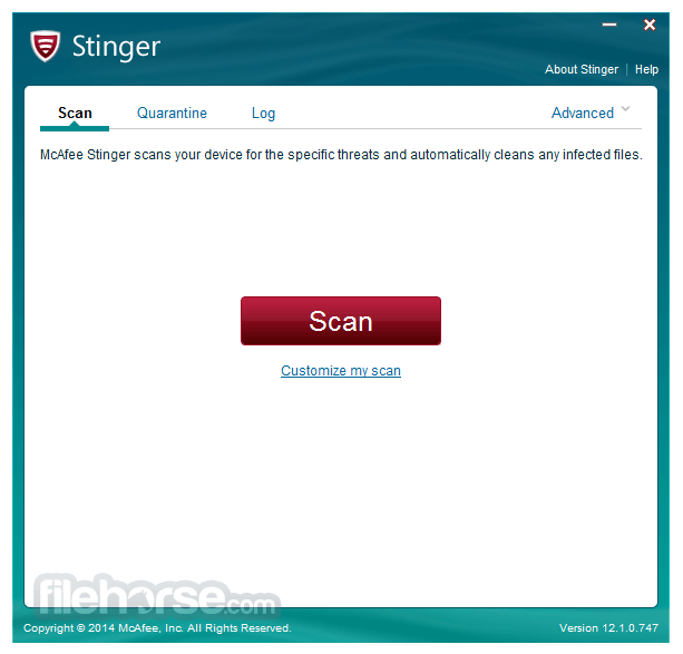 mcafee stinger