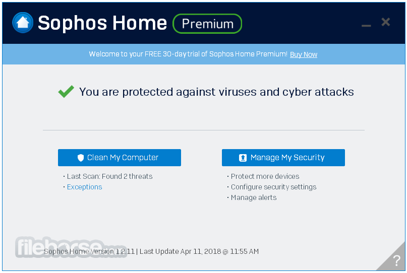 Sophos Home Premium 4.3.1.2 Screenshot 3