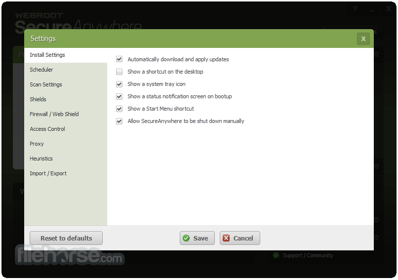 Webroot SecureAnywhere Antivirus 9.0.32.58 Screenshot 5