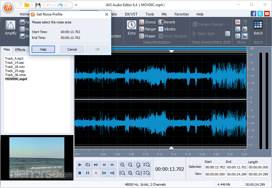 AVS Audio Editor 10.4.4.575 Screenshot 2