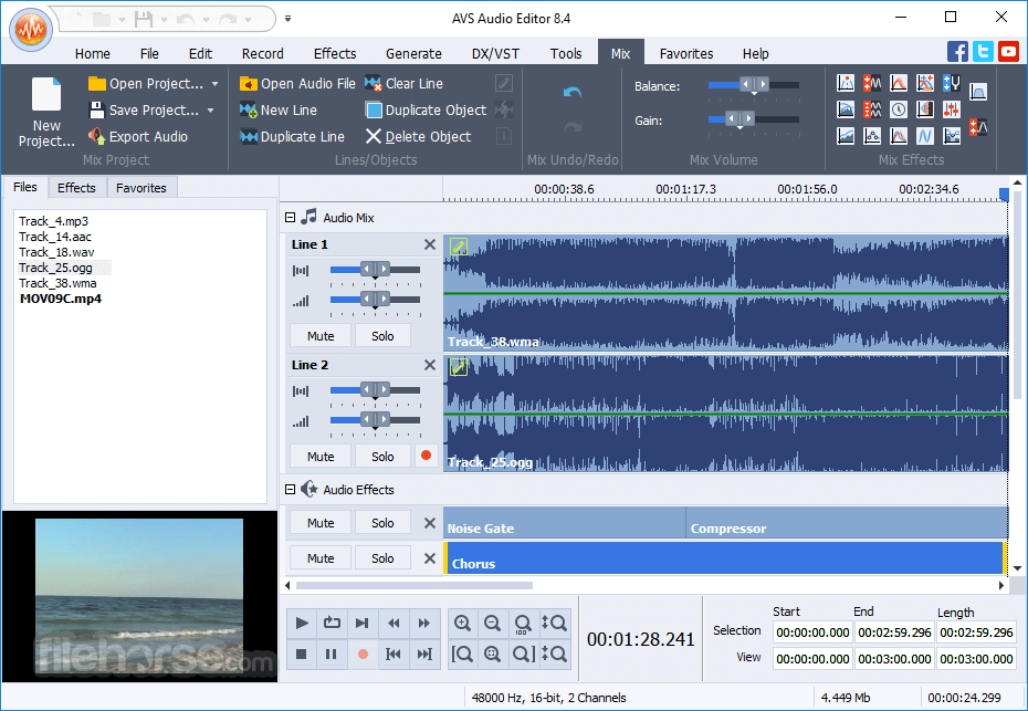 AVS Audio Editor 10.4.4.575 Screenshot 3