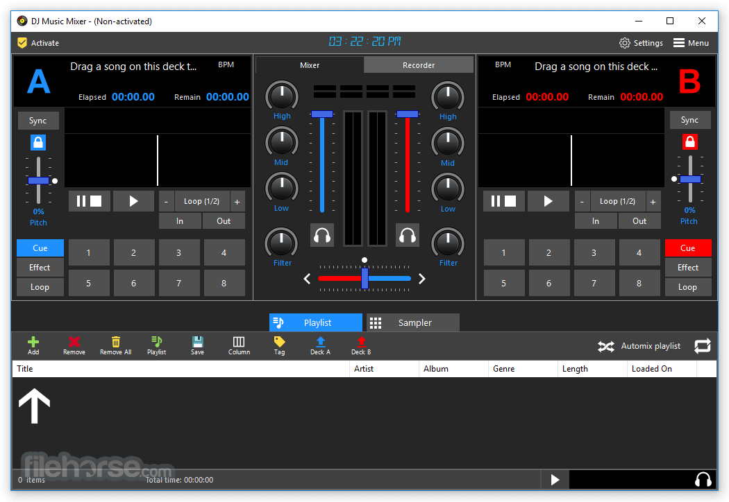 Download DJ Mixer piano and Pads music android on PC