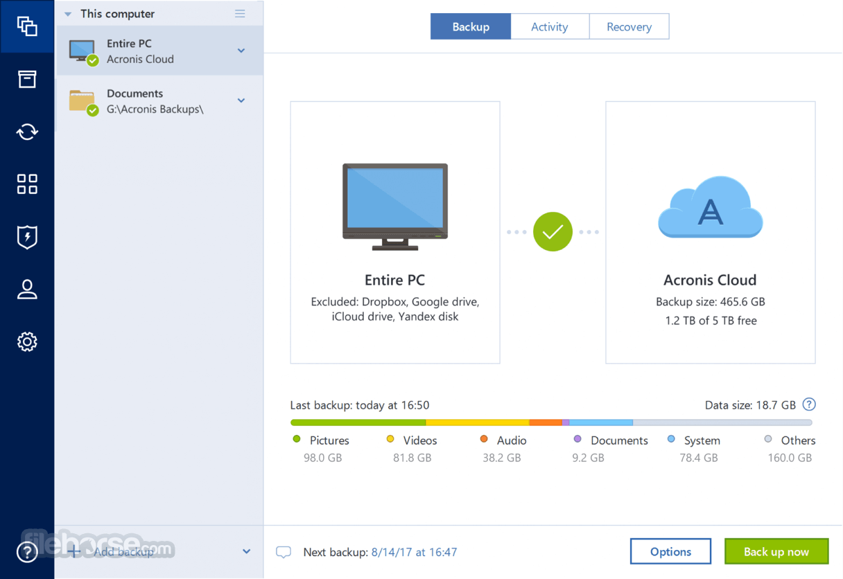 acronis true image 2018 dynamic disk