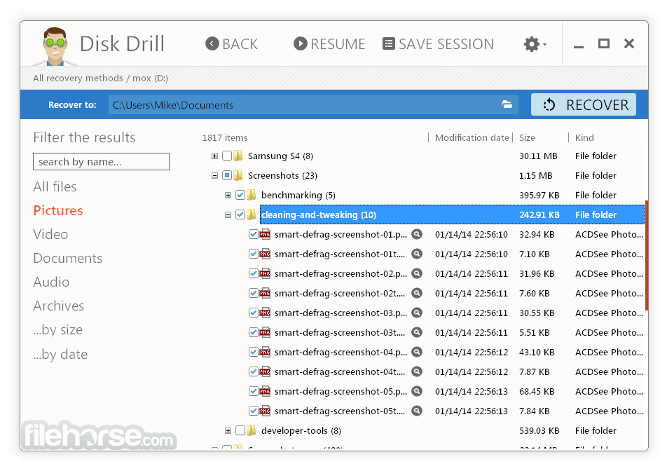 Disk Drill 5.4.844.0 Screenshot 3