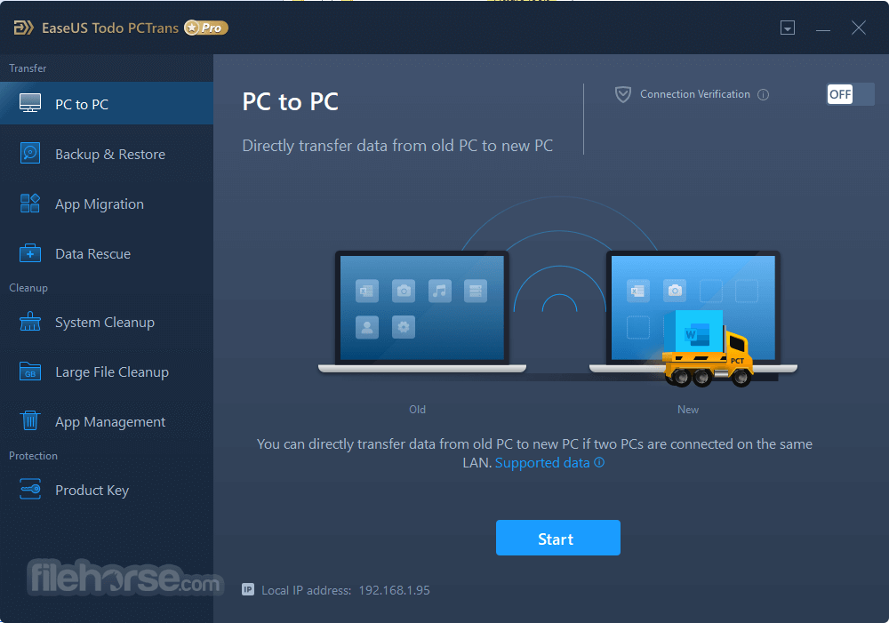 EaseUS Todo PCTrans Free Screenshot 1