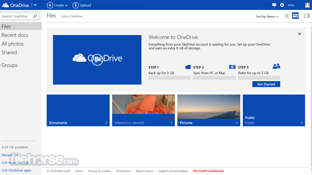 OneDrive 24.010.0114 Screenshot 1