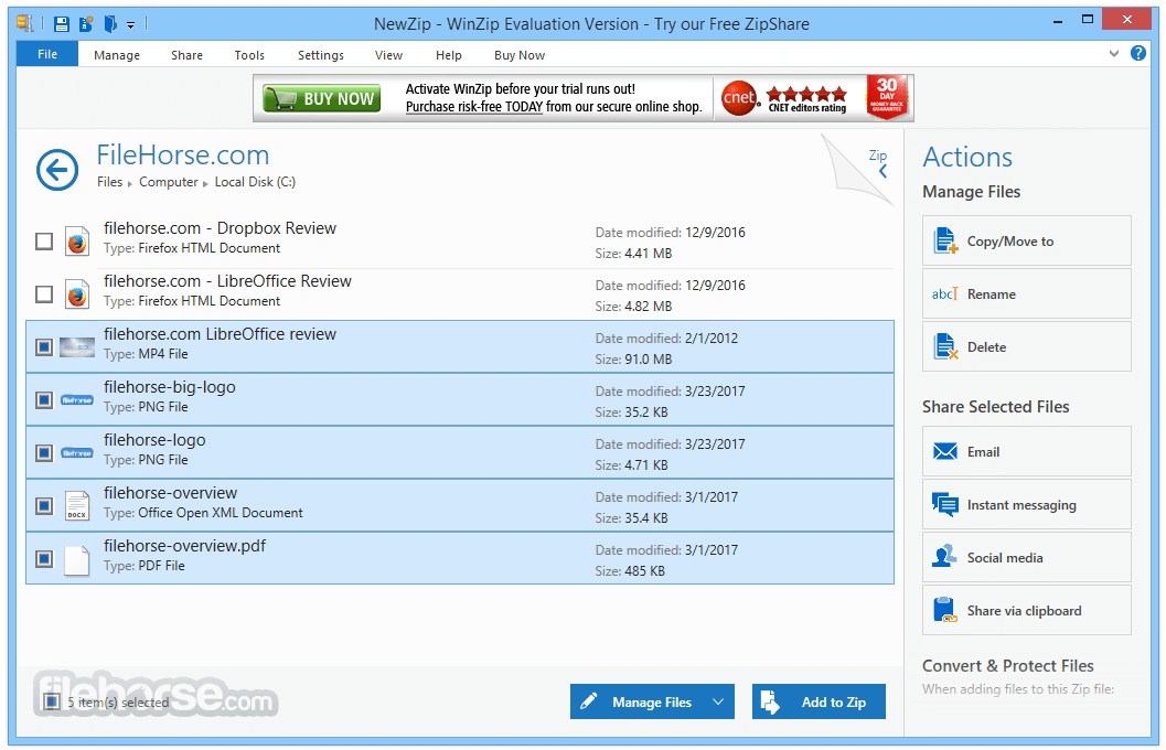 Download WinZip Free and Open Zip Files on Windows 11/10