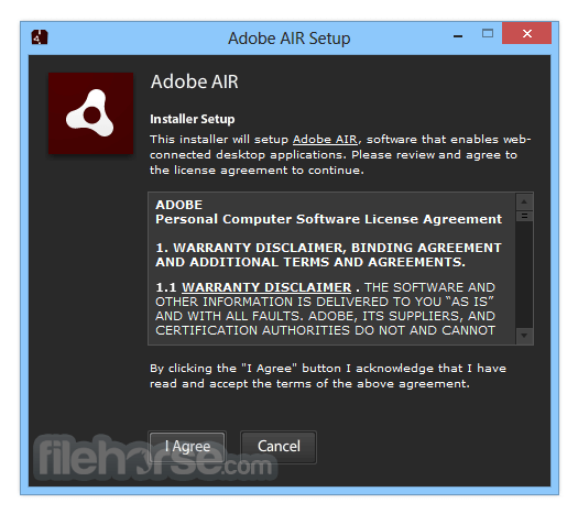 adobe air won t install