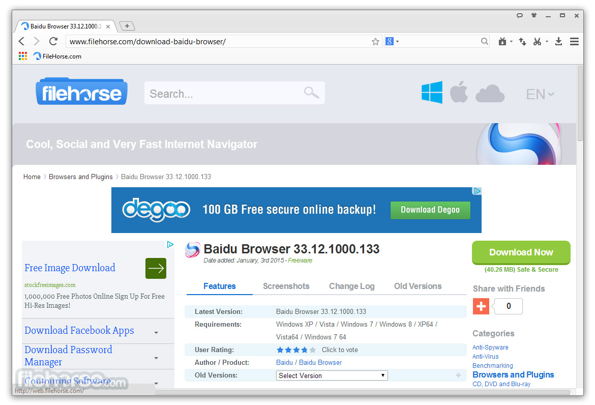 baidu spark browser en français