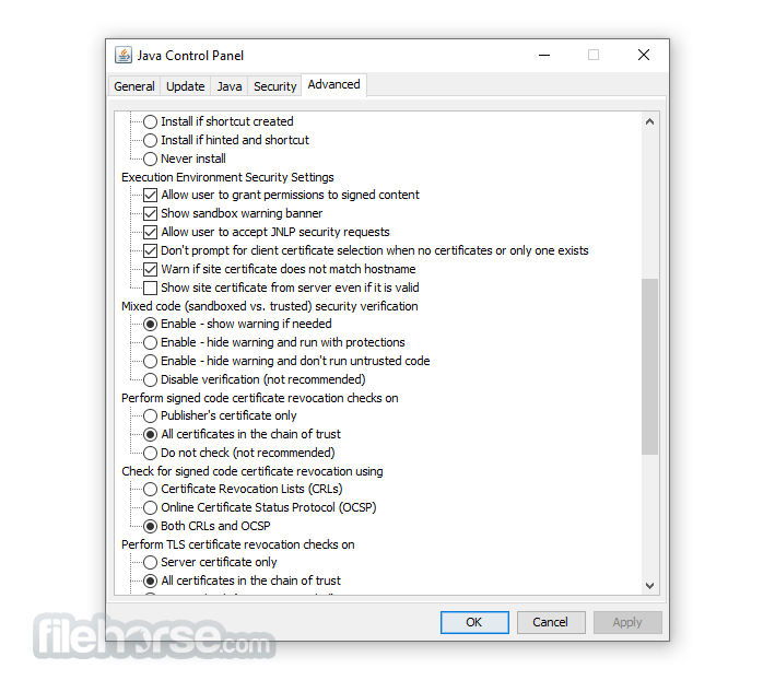 java runtime environment 32 bit windows 10