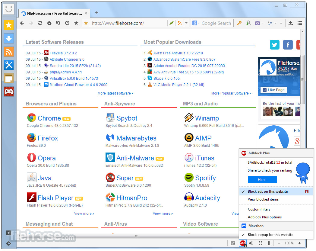 maxthon browser windows 8 download