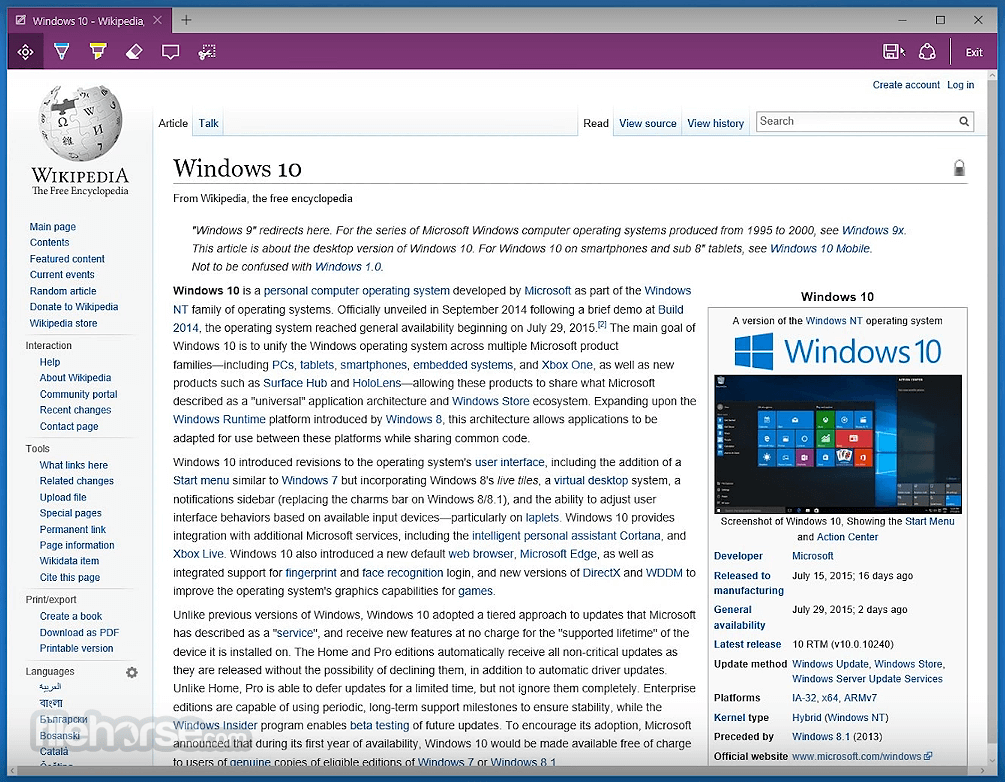 Microsoft Edge 104.0.1293.54 Captura de Pantalla 2