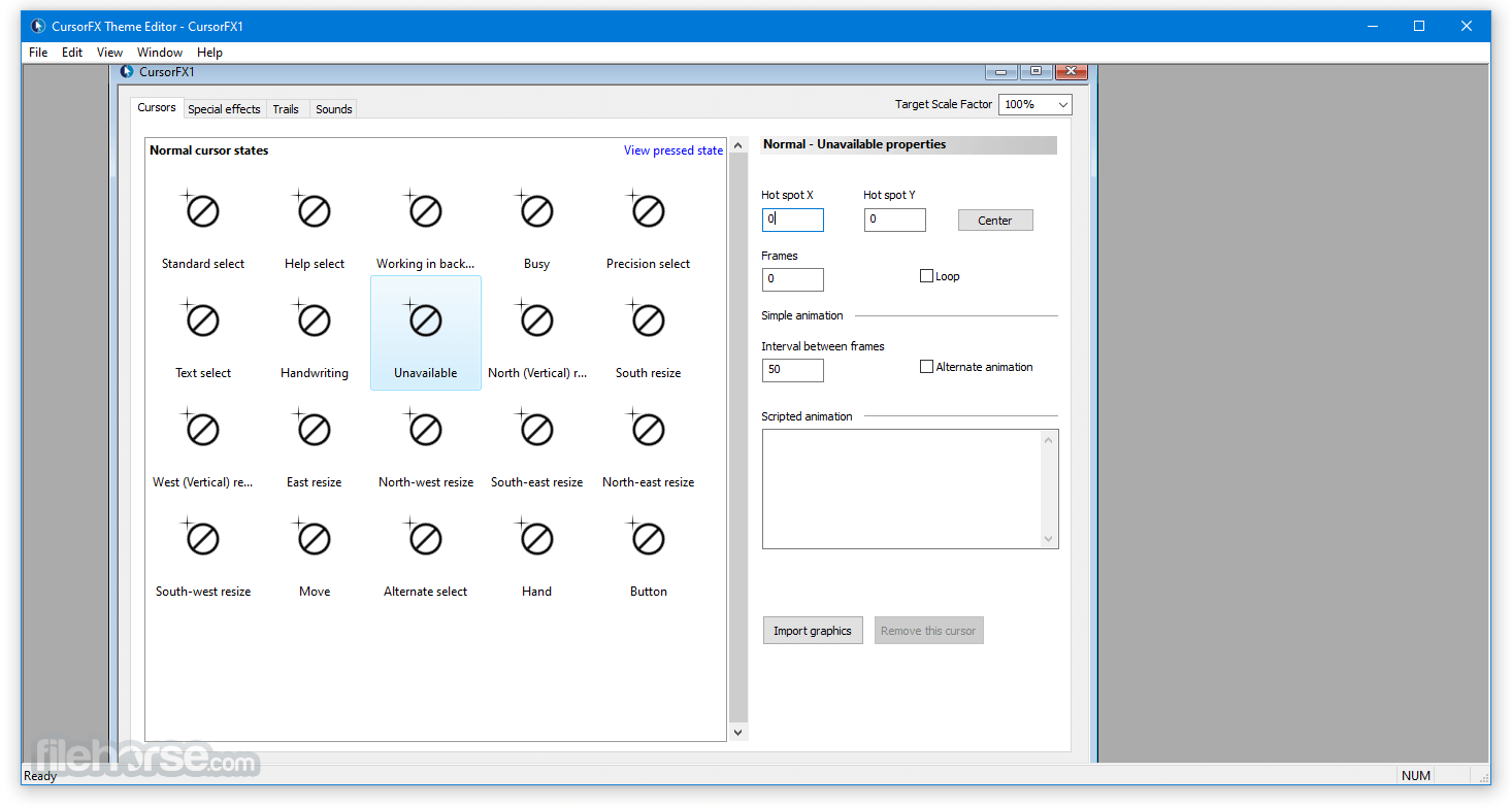 cursorfx cursor disappears on windows 10 start menu