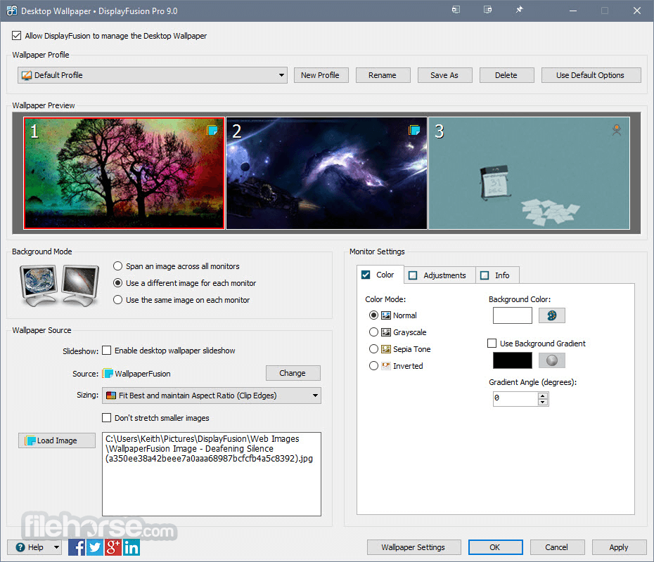 downloading DisplayFusion Pro 10.1.2