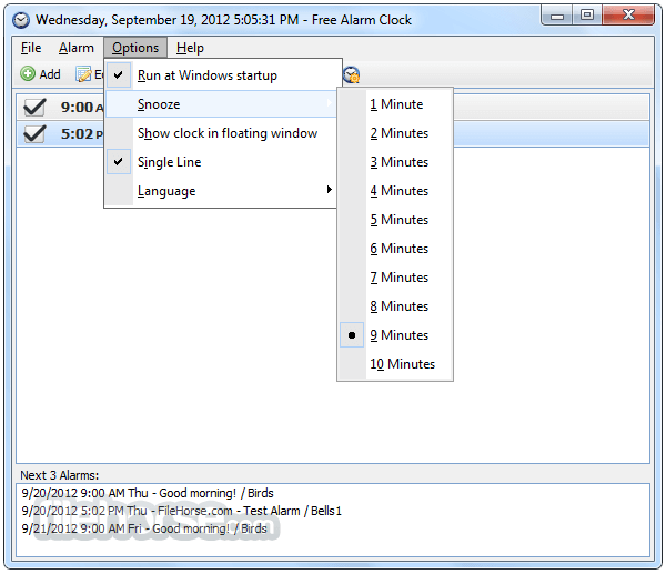 emf free alarm clock