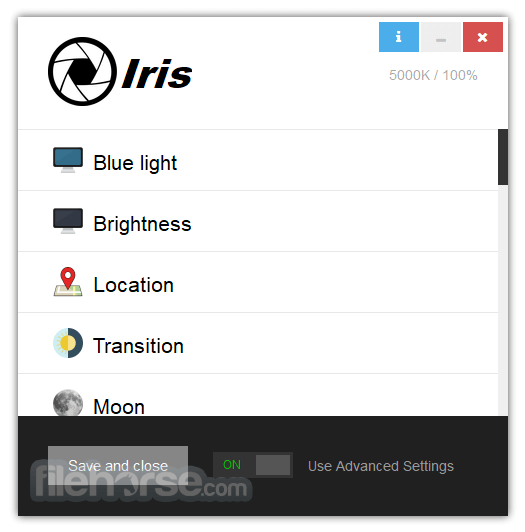 Iris 1.2.0 Screenshot 4