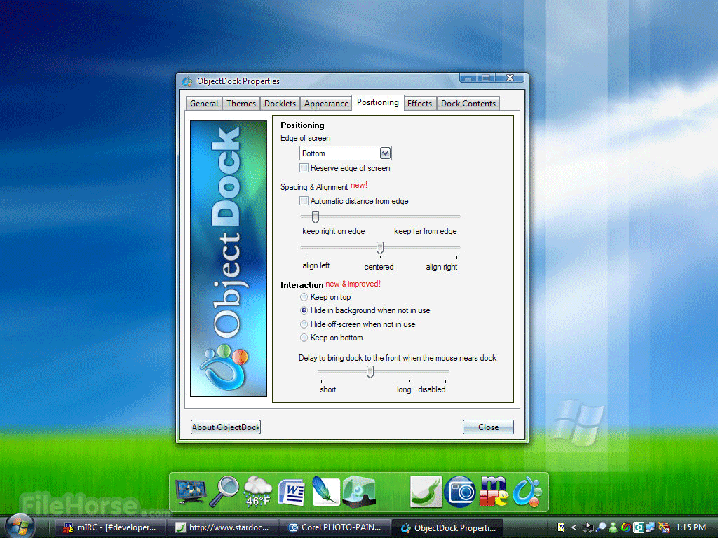 objectdock alternative windows 7