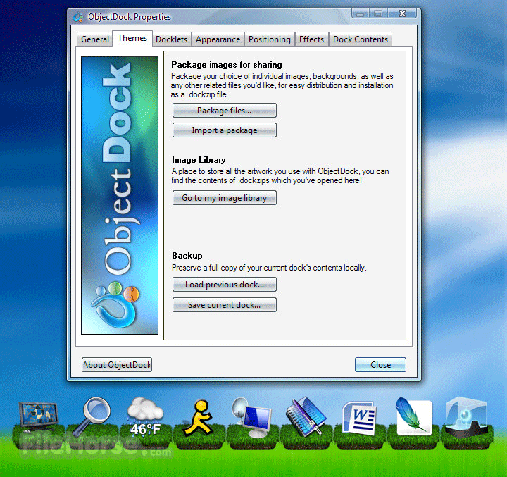 free objectdock alternative windows 7