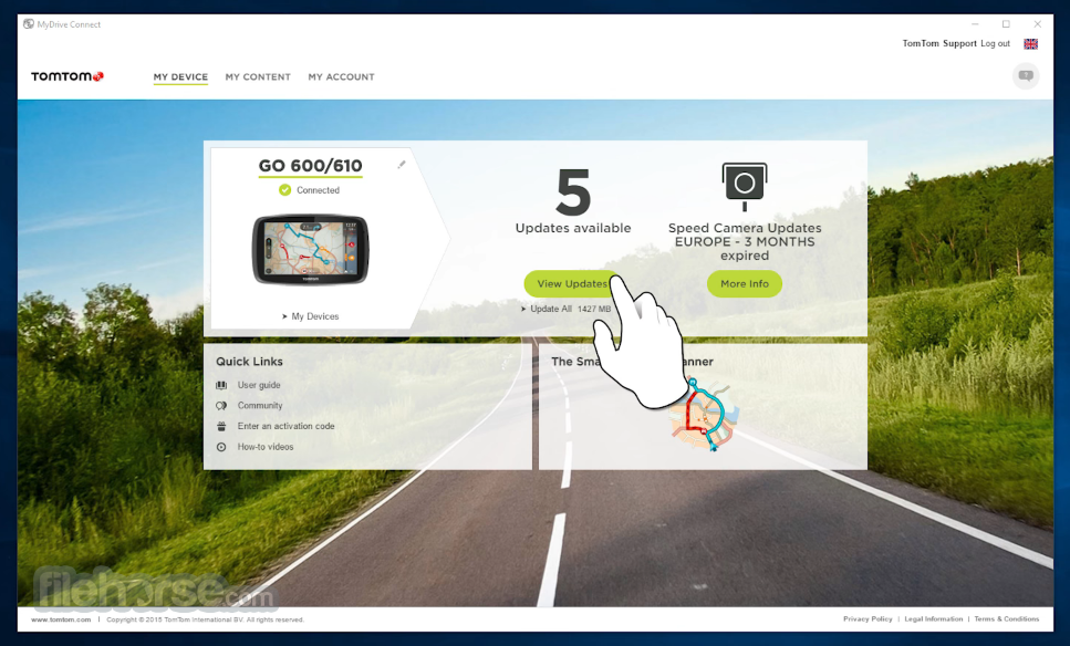 tomtom mydrive connect mac download