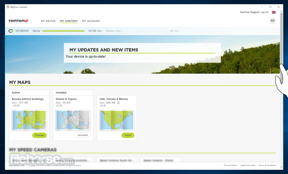 tomtom mydrive connect for windows 10
