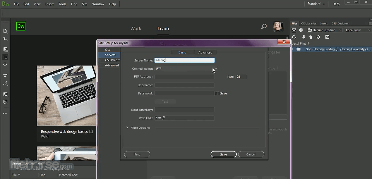 Adobe Dreamweaver CC 2023 21.3 Screenshot 3