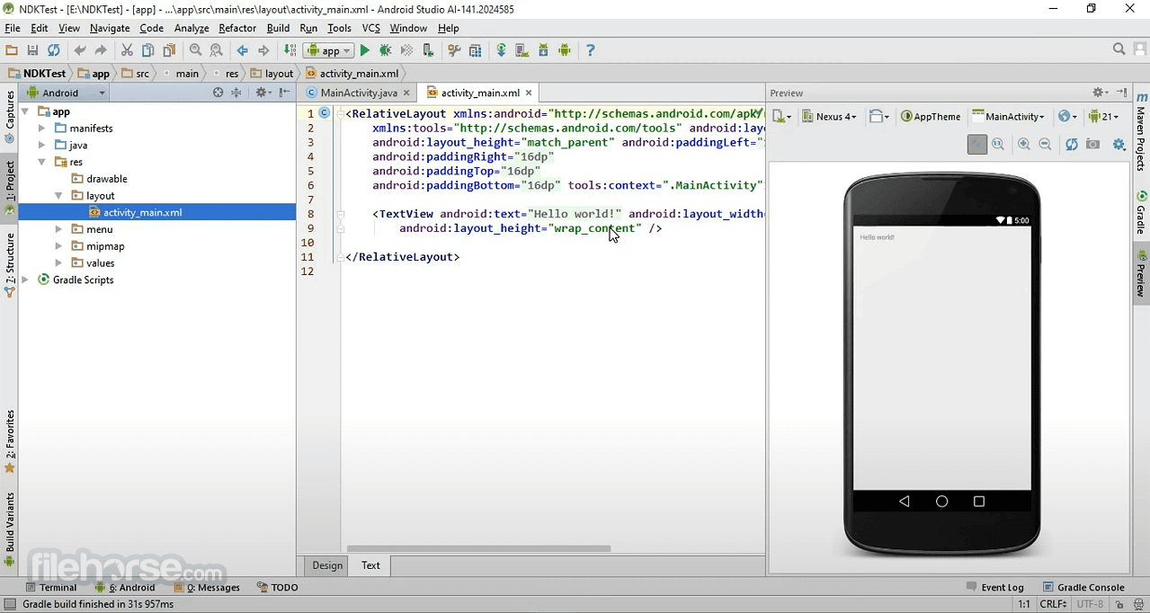 Android NDK 23c Screenshot 1
